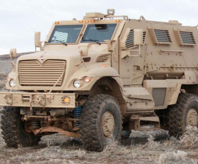 US Donates 250 MRAP Vehicles to Iraq to Fight ISIL