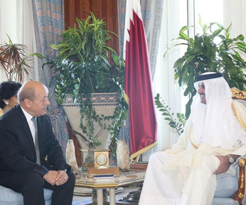 French Defense Minister Visits Qatar