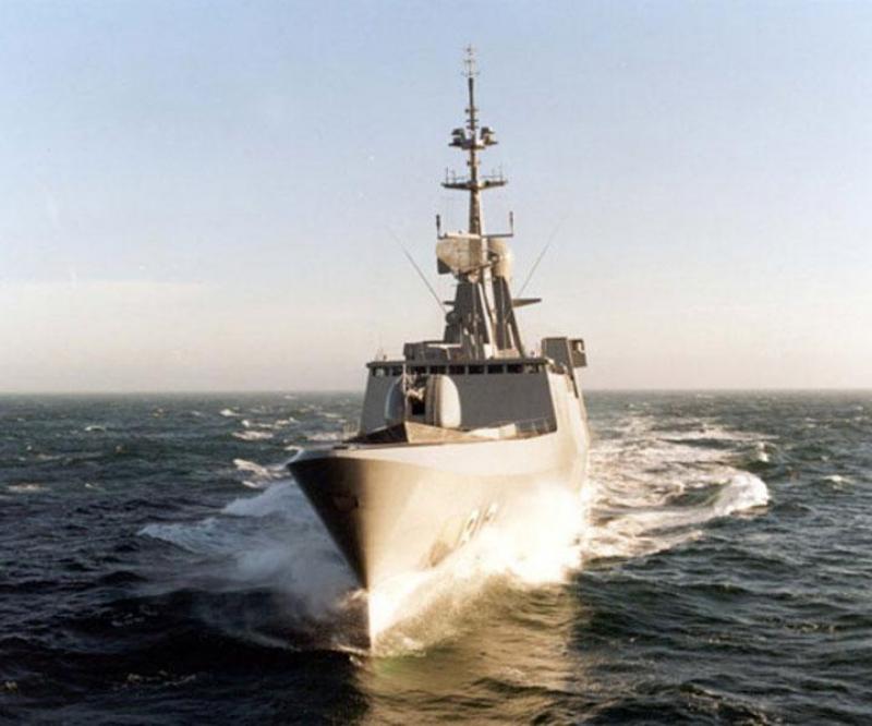 Royal Saudi Navy’s HMS Al Jawf at NAVDEX 2015