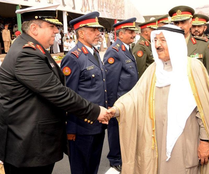 Kuwait’s Emir Patronizes Officers Graduation