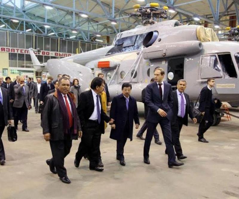 Indonesian Delegation Visits Russian Helicopters Kazan Plant