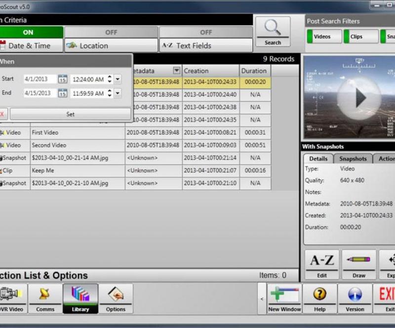 L-3 Unmanned Systems Unveils VideoScout Insyte Software