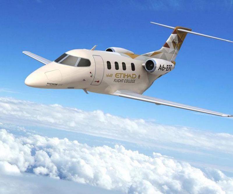 Etihad Flight College Orders Embraer Phenom Jets