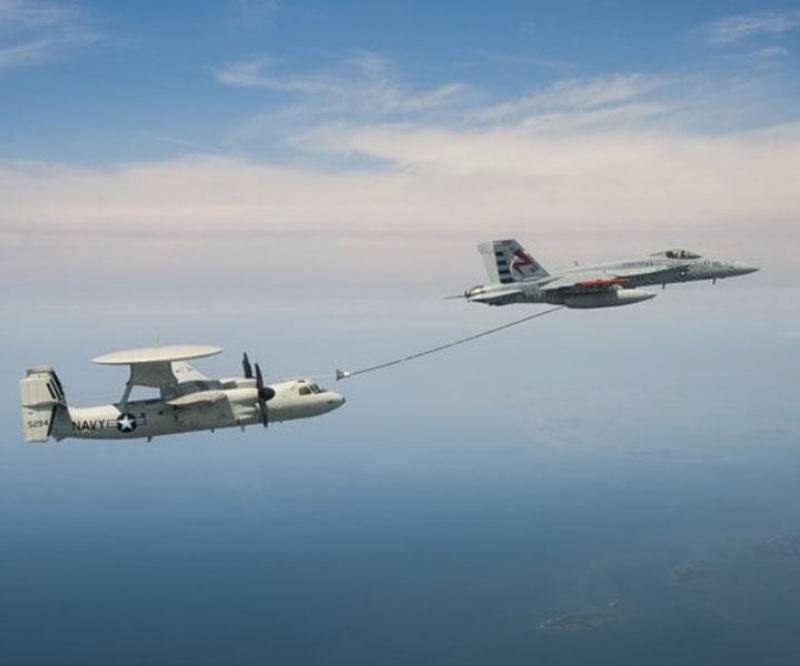 NGC, US Navy Conduct E-2D Advanced Hawkeye Aerial Refueling CDR