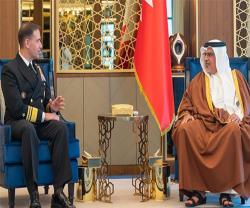 Bahrain’s Crown Prince, Commander-in-Chief Receive US Fifth Fleet Commander