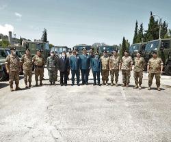 China Grants 100 Military Vehicles to Lebanese Army 