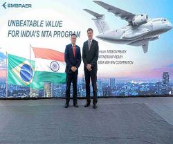 Embraer Defense & Security Holds C-390 Millennium Day in India
