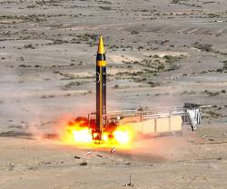 Iran Unveils Ballistic Missile with 2,000 Km Range & 1,500 Kg Warhead