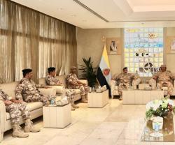 Kuwait’s Chief-of-Staff Receives Qatari Counterpart
