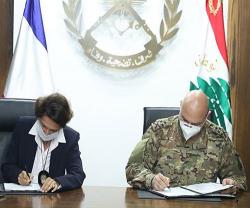 Lebanon, France Sign 3 Military Cooperation Projects