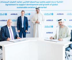 Masdar, Airbus to Support Global Sustainable Fuel Development 