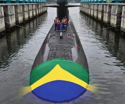 Naval Group Launches Third Brazilian Scorpène® Submarine Entirely Made in Brazil