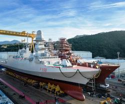 Ninth Multipurpose European Frigate “Spartaco Schergat” Launched