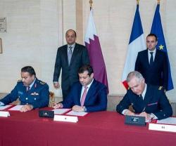Qatari, French Defence Ministers Witness MoU Signing for Industrial Investment