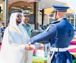 UAE Minister of Interior Witnesses Graduation Ceremony at Police College