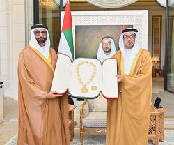 UAE President Confers Order of the Union on UAE’s Minister of State for Defence Affairs 