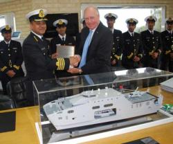 Austal Delivers Second High Speed Support Vessel to Oman