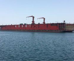 Abu Dhabi Ship Building Commissions First Floating Dock 
