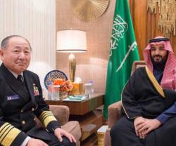 Saudi Defense Minister Receives Japanese Chief-of-Staff