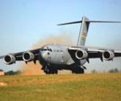 Boeing Dedicates C-17 to Honored US Army Members