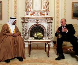 Mohammed bin Zayed Holds Talks with Russian President