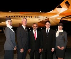 Etihad, Boeing Celebrate Roll Out of First Dreamliner