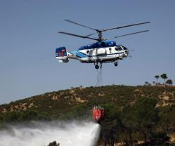 Russian Helicopters’ Fire-Fighting Helicopter at Helitech Int’l