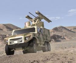 MBDA, NIMR Unveil HAFEET Air Defense Vehicle