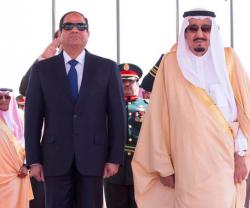 Saudi King, Egyptian President Discuss Arab Army