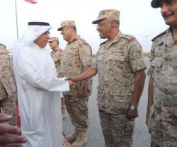 Kuwait’s Defense Minister Visits Troops in the North