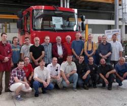 First Assembled Fire Truck Under RENAULT TRUCKS DEFENSE-RABA Contract