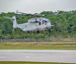 Sikorsky’s CH-53K Helicopter Achieves First Flight
