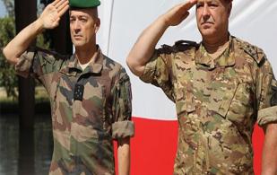 Lebanese Army Chief Receives Commander of French Armed Forces