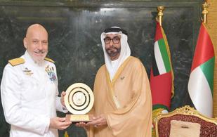 UAE Minister of State for Defense Affairs Receives Italian Chief of Defense Staff 