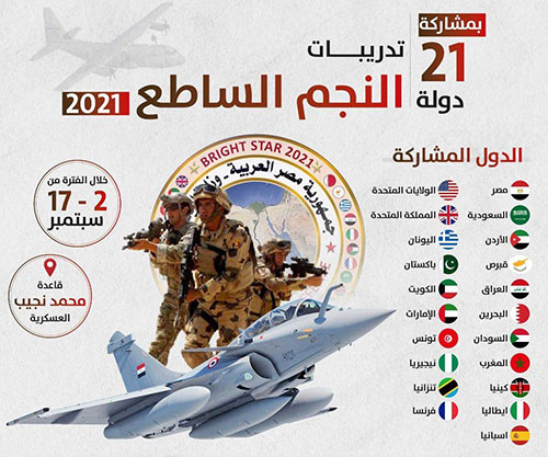 21 Countries Join ‘Bright Star’ Military Exercise in Egypt