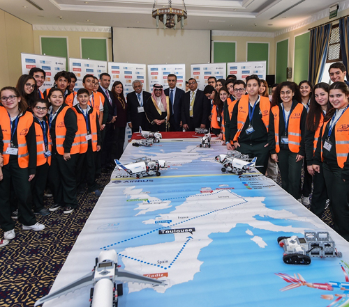 Saudi Students in USA Join ‘Entaliq with Airbus’ Workshop