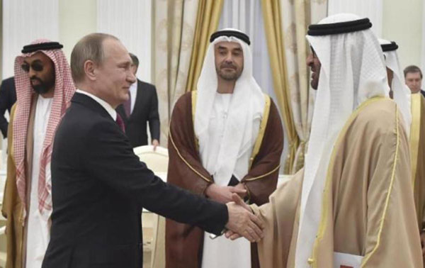 Abu Dhabi Crown Prince, Putin Discuss Bilateral Relations
