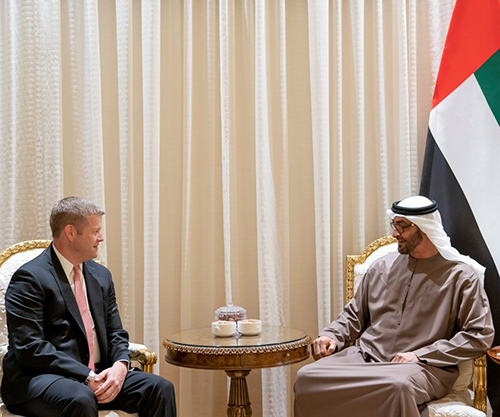 Acting Secretary of US Army Visits UAE