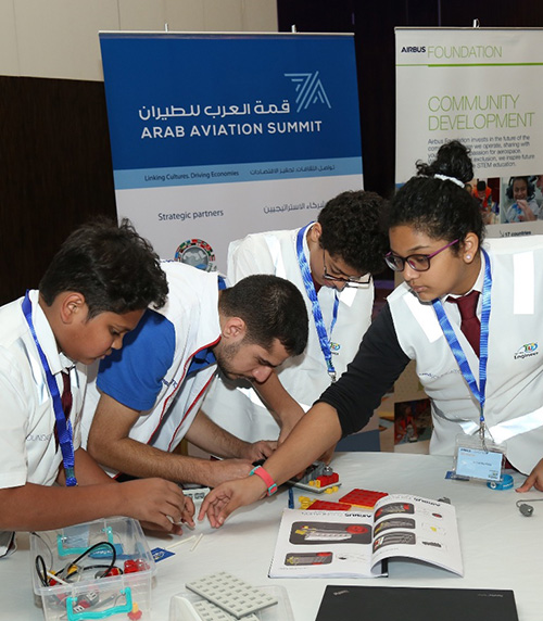 Airbus Little Engineer A380 Workshop Concludes in Dubai