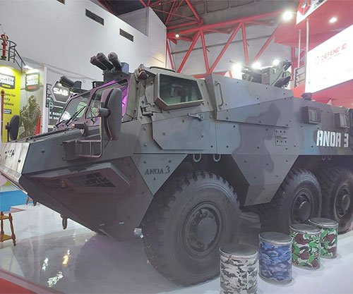 Arquus, PT Pindad Present ANOA 3 Armored Personnel Carrier at Indo Defence 2022