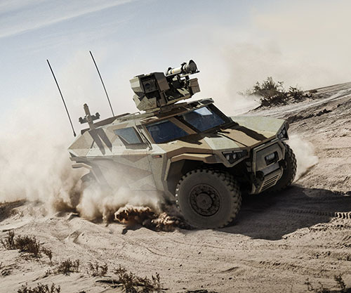 Arquus Exhibits All its Expertise at IDEX 2021