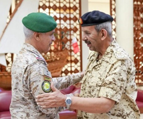 Bahrain’s Army Chief Meets Commanders of GCC Unified Military Command & Peninsula Shield Force 