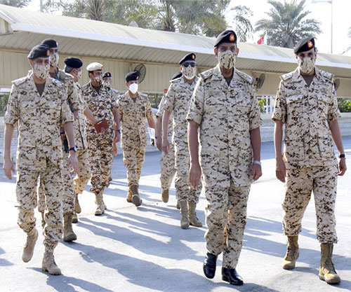 Bahrain’s Commander-in-Chief Inspects Defense Force Unit