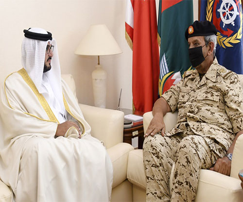 Bahrain’s Commander-in-Chief Receives Naval Commander, New Jordanian Military Attaché