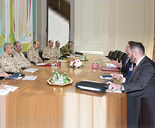 Bahrain Defense Force (BDF) Commander-in-Chief Field Marshal Sheikh Khalifa bin Ahmed Al Khalifa, received Thomas Laliberty (photo), Vice President of Integrated Air and Missile Defense (IDS), Raytheon Company.