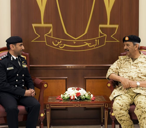 Bahrain’s Defense Chief Meets Combined Task Force Commander