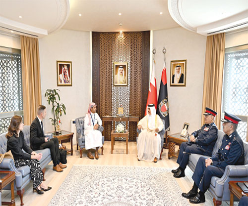 Bahrain’s Interior Minister Receives Delegation from Airbus Helicopters