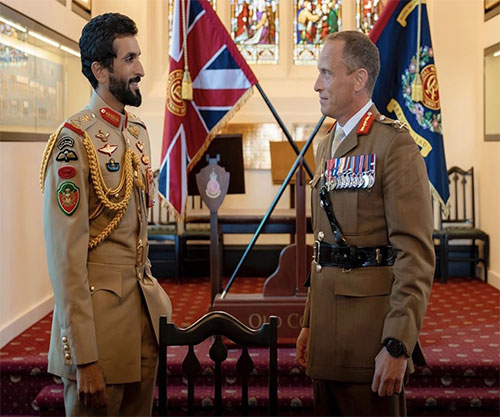 Bahrain’s National Security Advisor, Royal Guard Commander Visits Sandhurst Military Academy