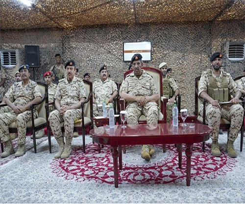 Bahrain Defence Force Holds Falcon Eye/3 Military Drill