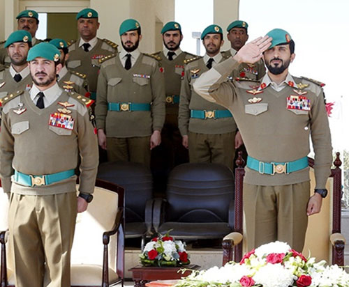 Bahrain Royal Guard Commander Patronizes Graduation Ceremony